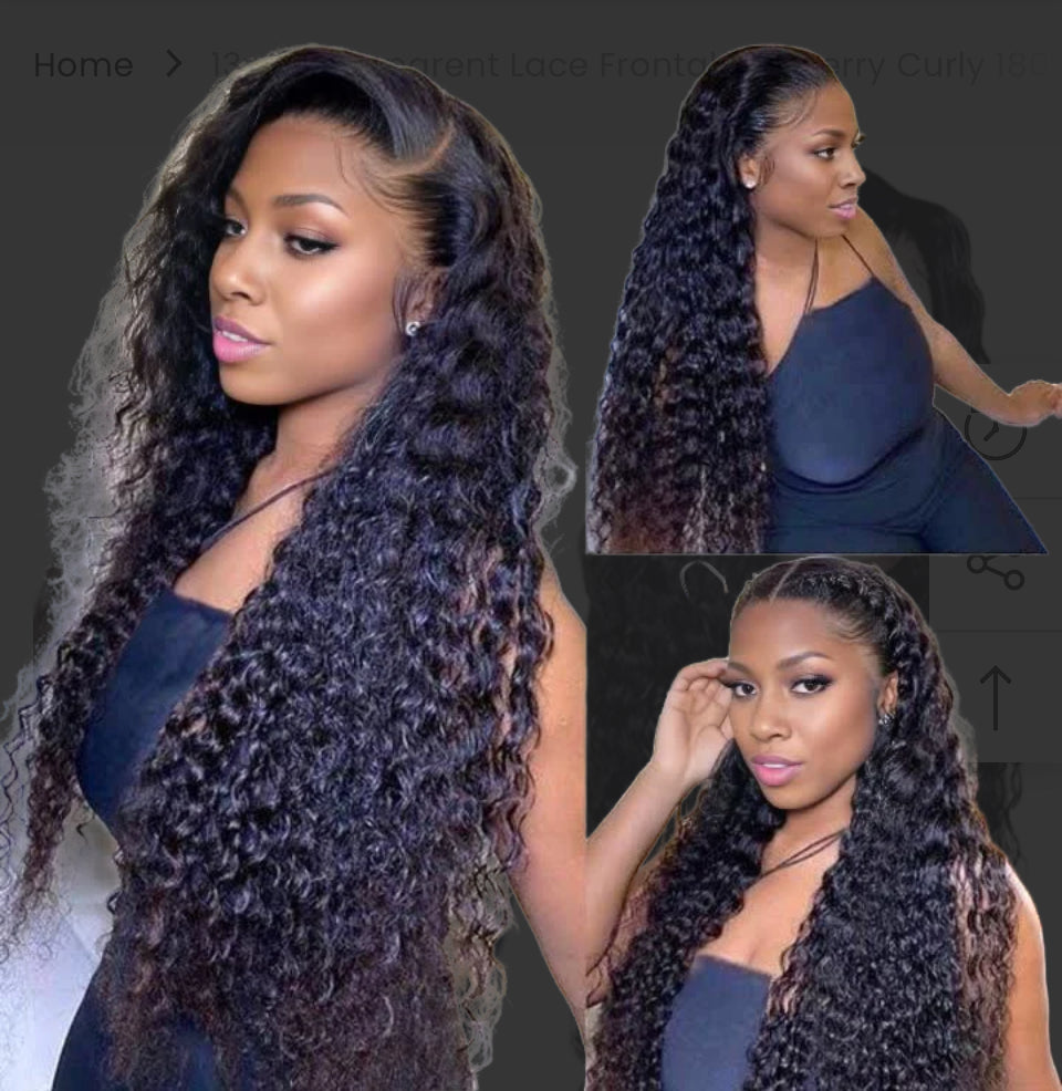 13X4 DEEP WAVE AND LOOSE WAVE WIG