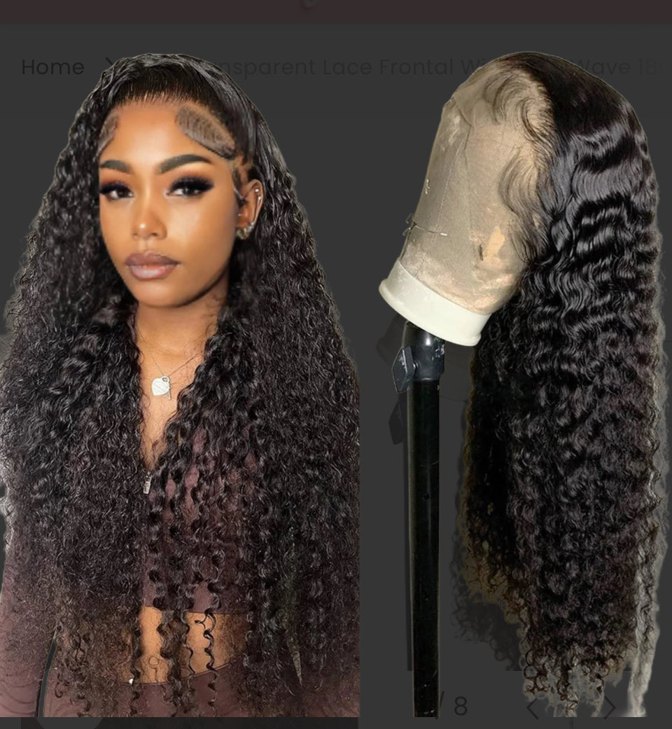 13X4 DEEP WAVE AND LOOSE WAVE WIG